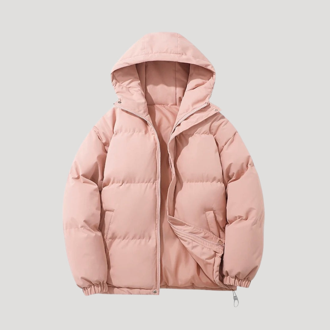 Women Hooded Puffer Jacket Padded Modern Winter Coat