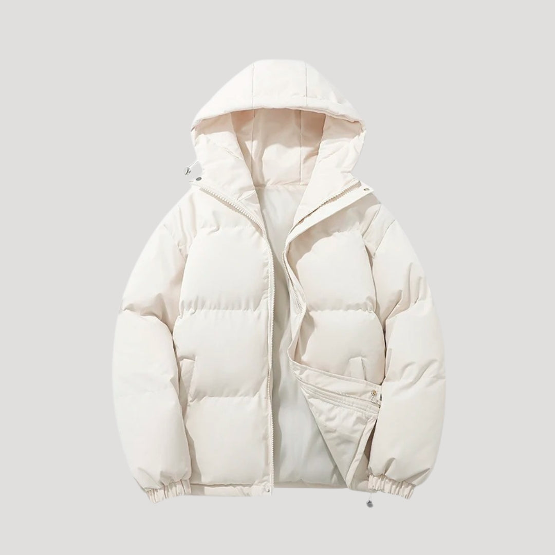 Women Hooded Puffer Jacket Padded Modern Winter Coat
