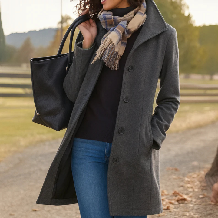 Oversized Longline Editorial Coat Women