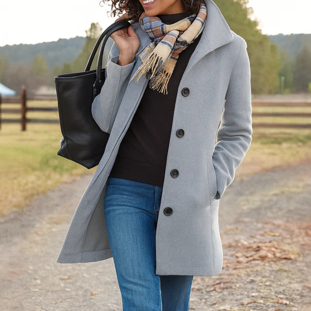 Oversized Longline Editorial Coat Women