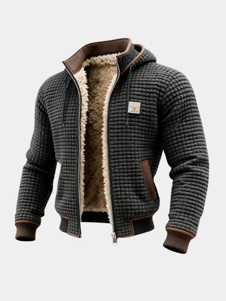 Quilted Padded Oversized Editorial Coat Men