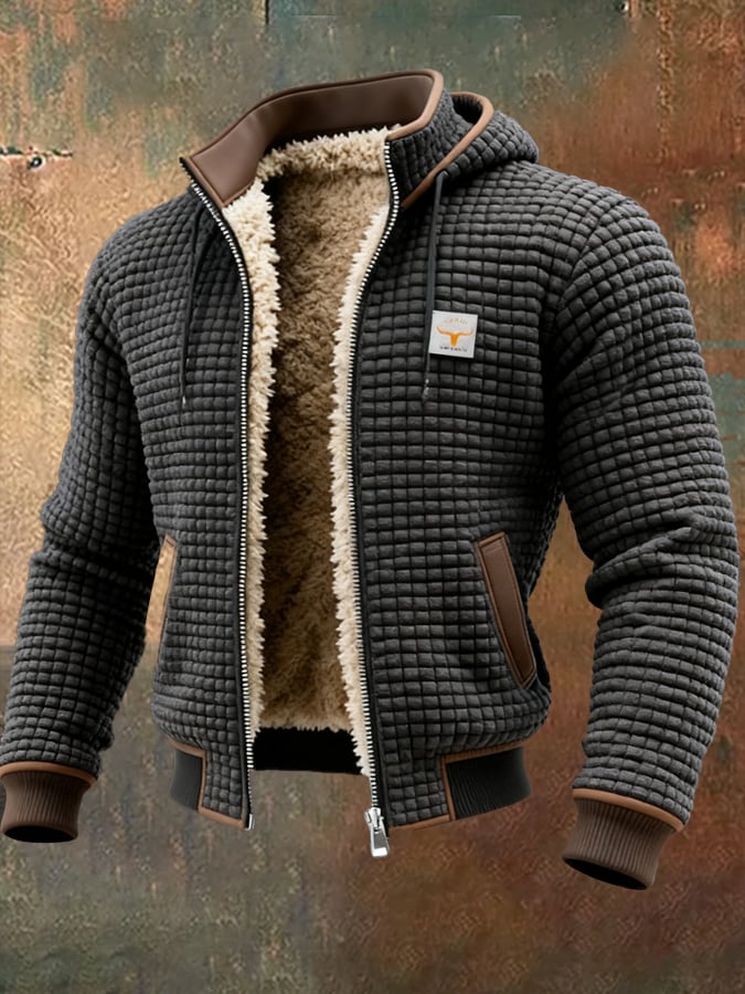 Quilted Padded Oversized Editorial Coat Men