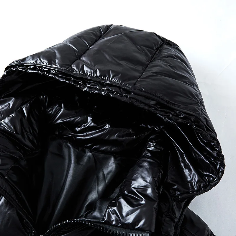 Mens Longline Padded Puffer Jacket Tailored Fit