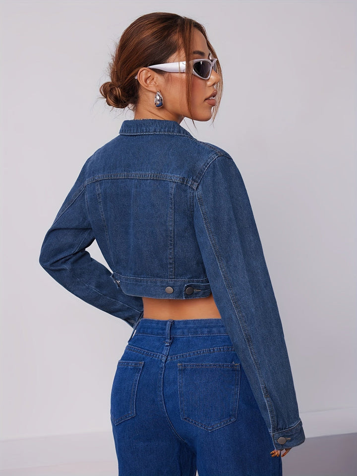 Oversized Cropped Structured Coat Women