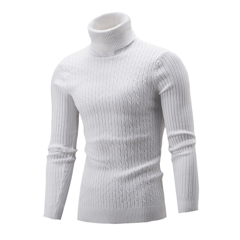 Womens Ribbed Turtleneck Longline Sweater