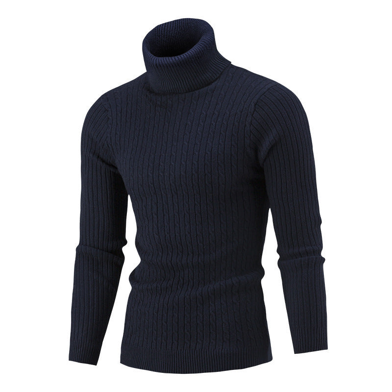 Womens Ribbed Turtleneck Longline Sweater