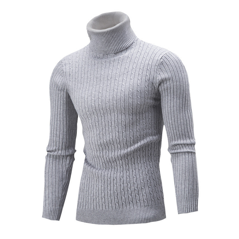 Womens Ribbed Turtleneck Longline Sweater