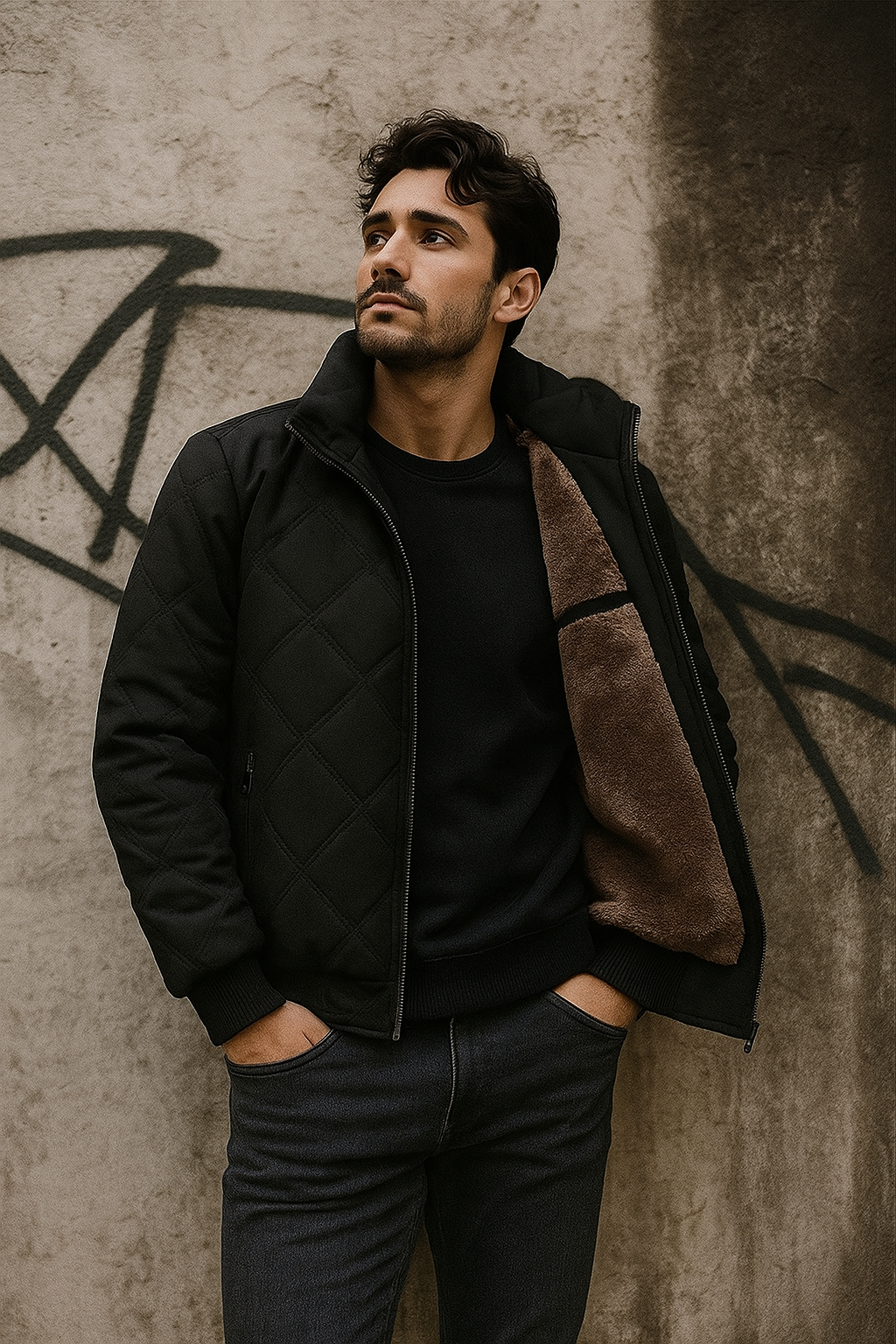 Quilted Padded Longline Coat Women