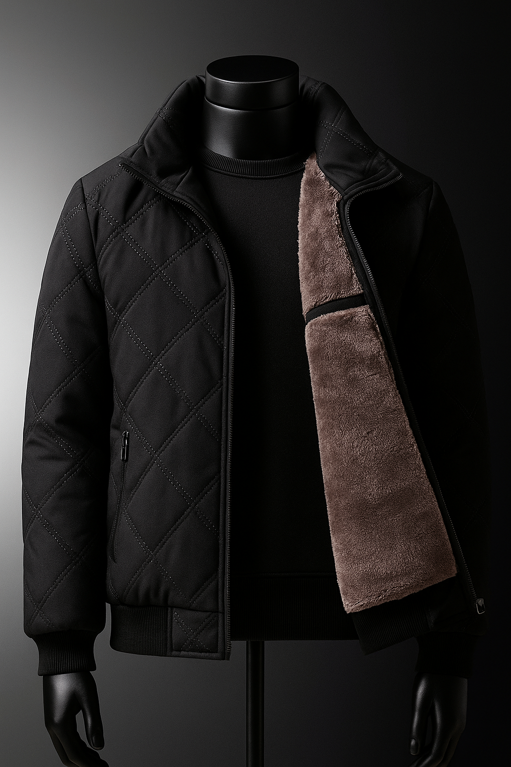 Quilted Padded Longline Coat Women