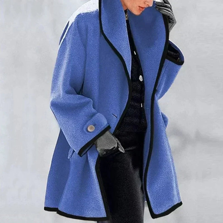 Oversized Longline Trench Coat Women Sleek Classic