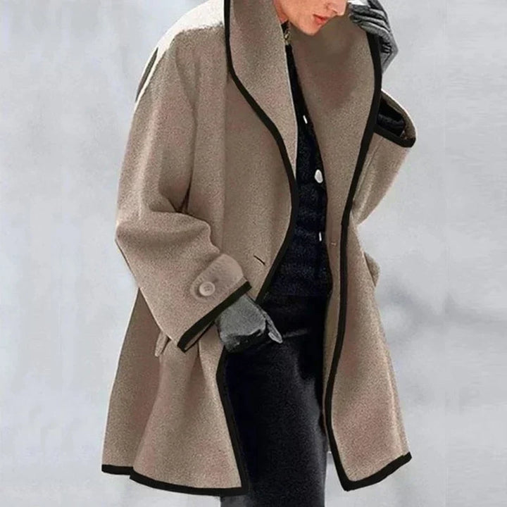 Oversized Longline Trench Coat Women Sleek Classic