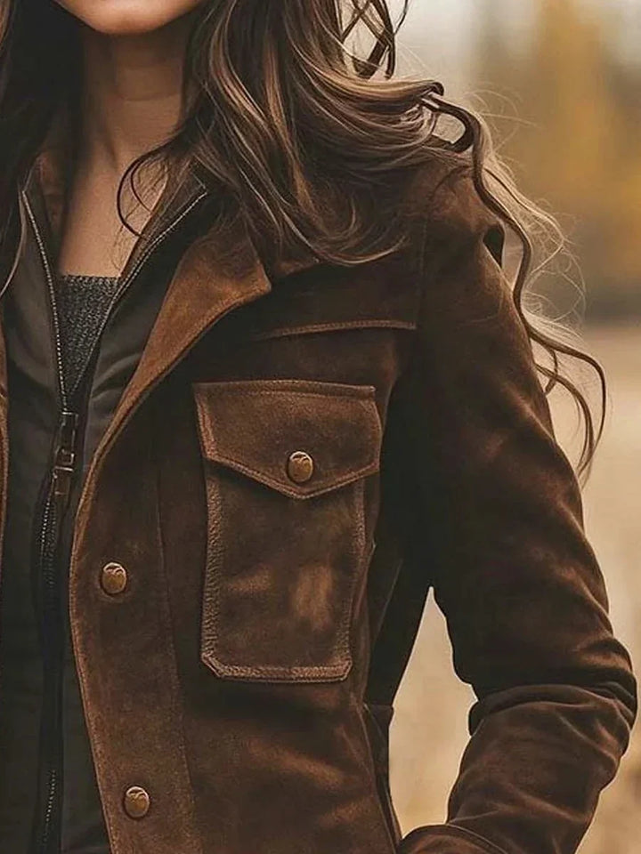 Longline Notch Lapel Tailored Coat Women