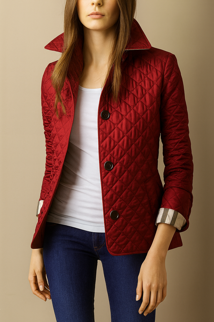 Quilted Puffer Jacket Women Relaxed Insulated