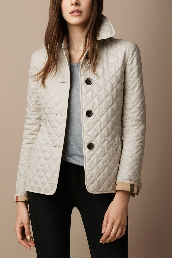 Quilted Puffer Jacket Women Relaxed Insulated