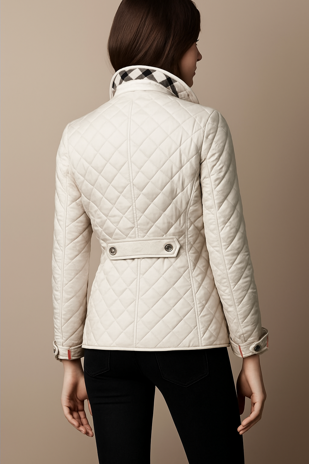 Quilted Puffer Jacket Women Relaxed Insulated
