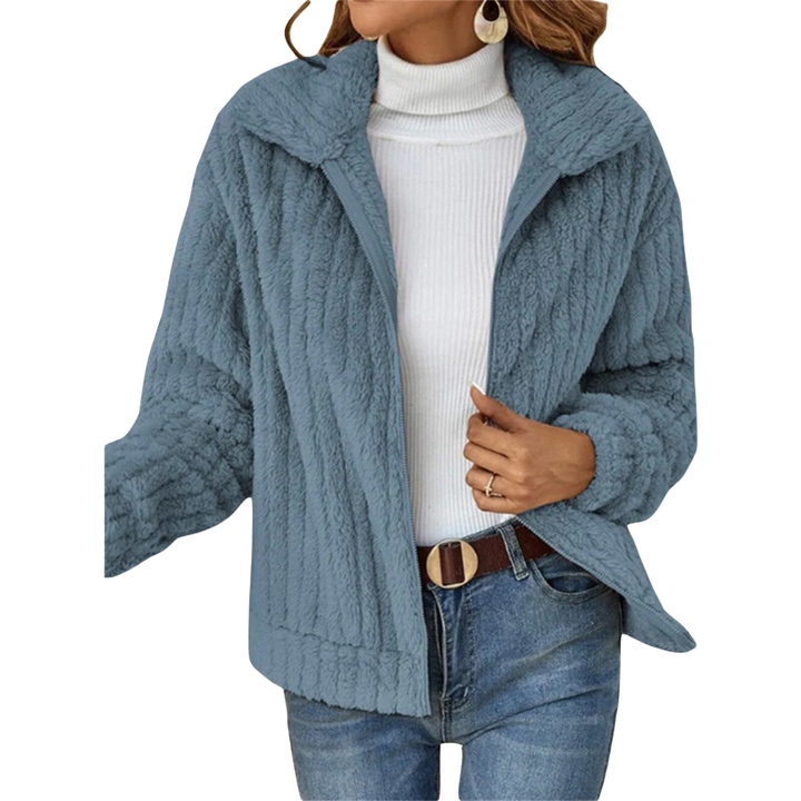 Hooded Longline Wrap Coat Oversized Modern Fit Women