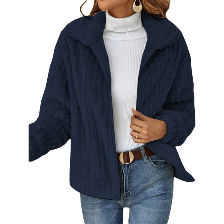Hooded Longline Wrap Coat Oversized Modern Fit Women