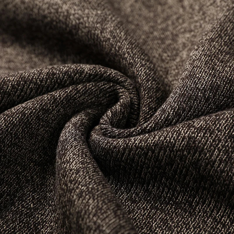 Ribbed Knit Zip Cardigan Relaxed Fit Mens