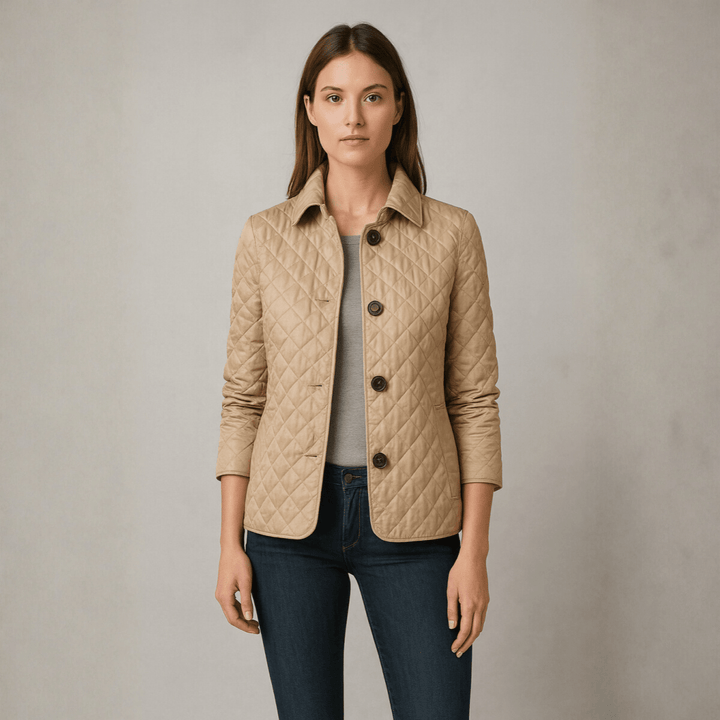 Womens Quilted Lightweight Jacket Classic Fit
