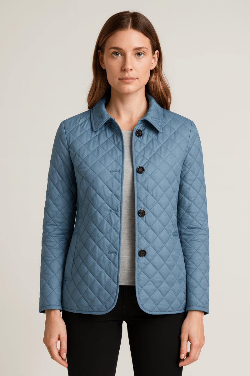 Womens Quilted Lightweight Jacket Classic Fit