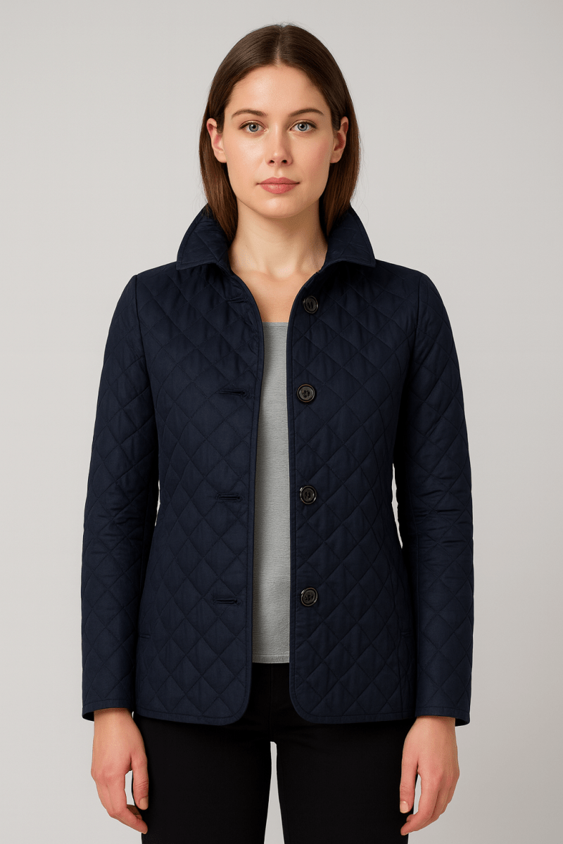 Womens Quilted Lightweight Jacket Classic Fit