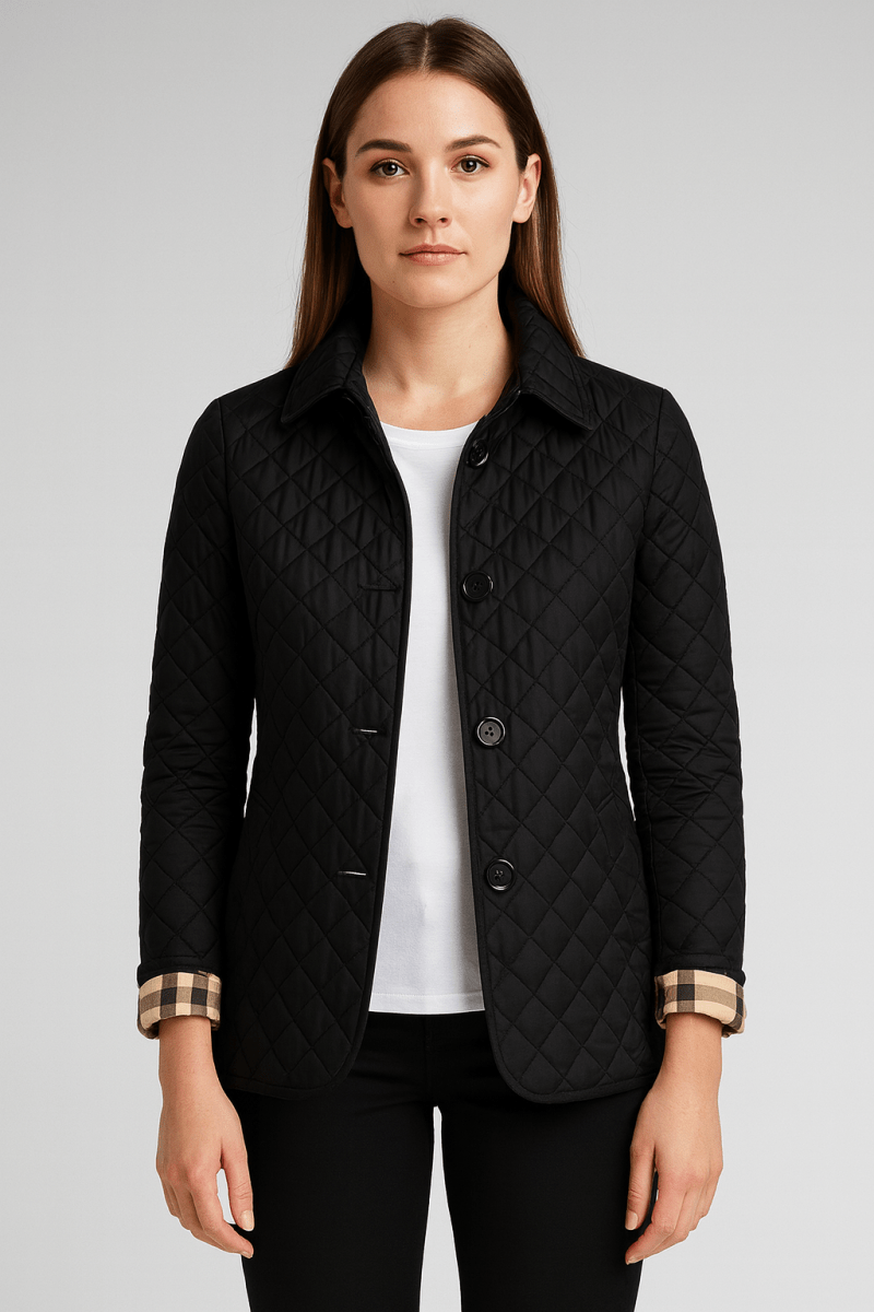 Womens Quilted Lightweight Jacket Classic Fit