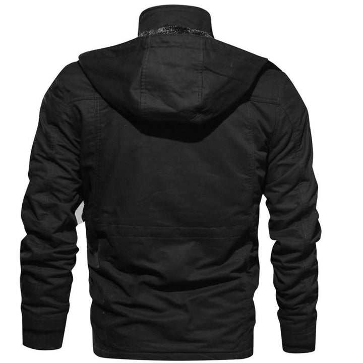 Hooded Wrap Longline Coat Womens Elegant