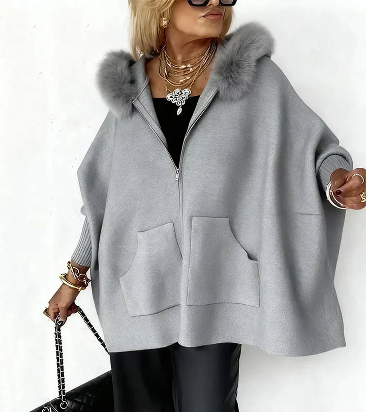Women Hooded Longline Structured Coat Oversized Fit