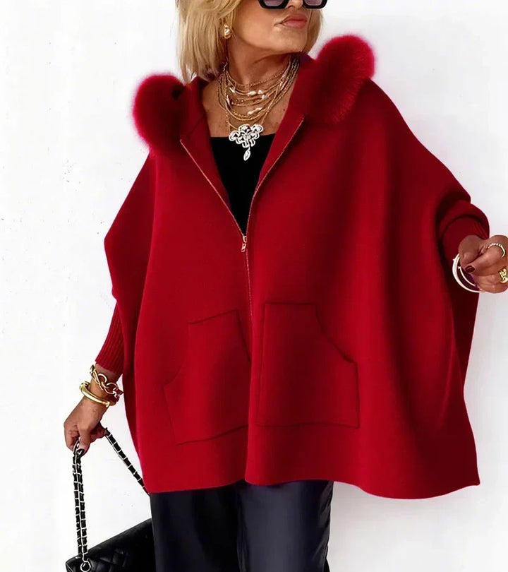 Women Hooded Longline Structured Coat Oversized Fit
