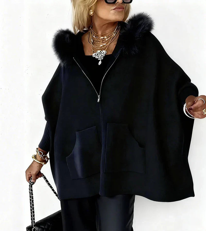 Women Hooded Longline Structured Coat Oversized Fit