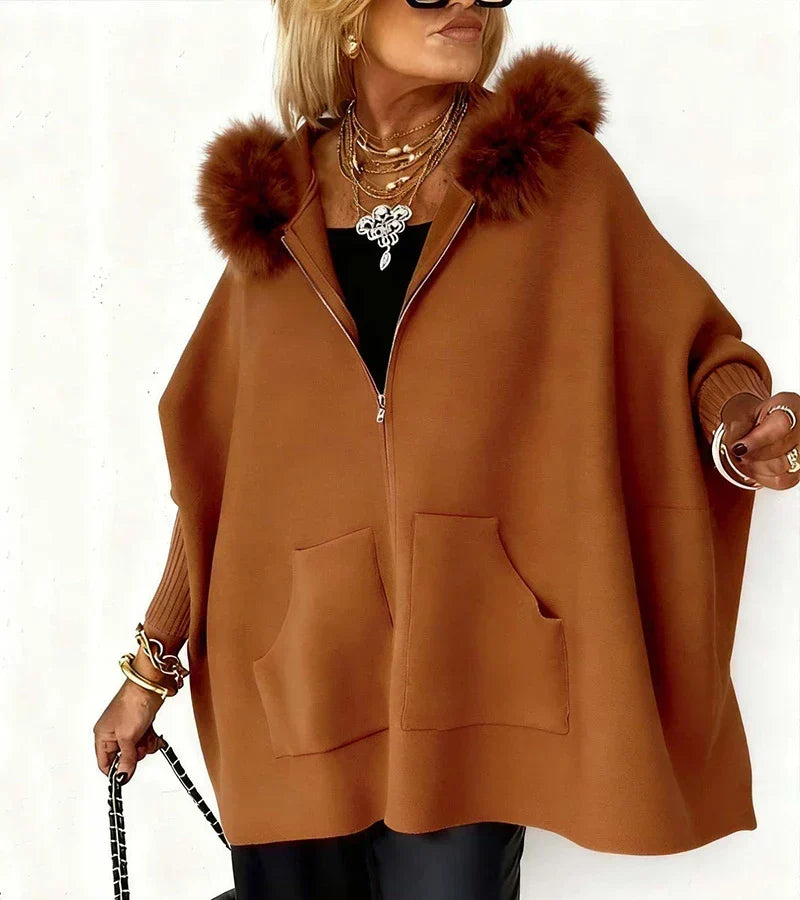 Women Hooded Longline Structured Coat Oversized Fit