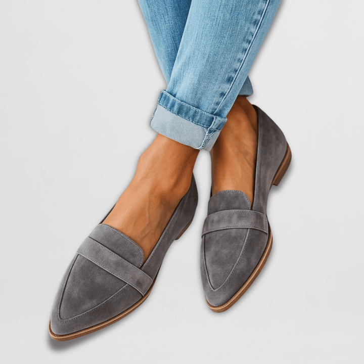 Womens Slip On Loafers Cushioned Everyday Flats