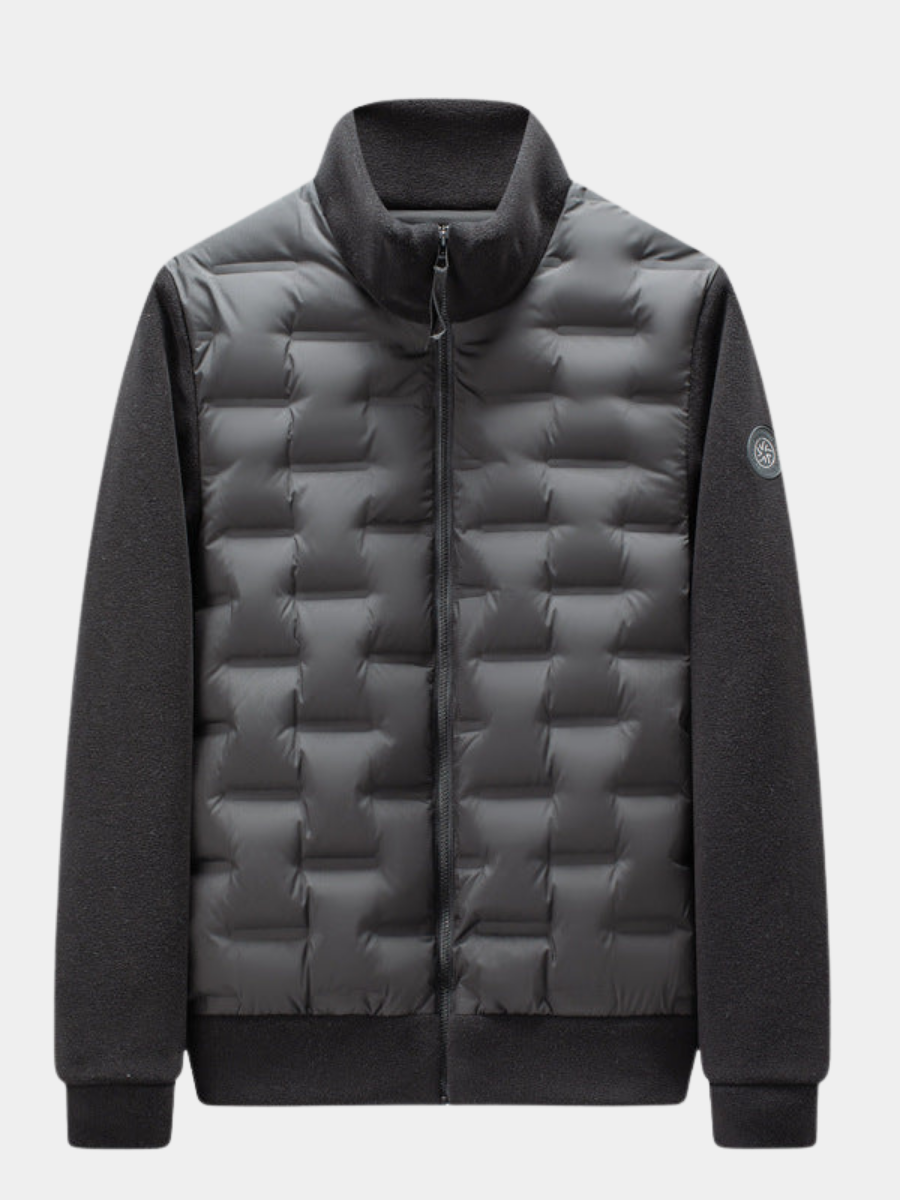 Quilted Puffer Jacket Women Fit and Flare Insulated