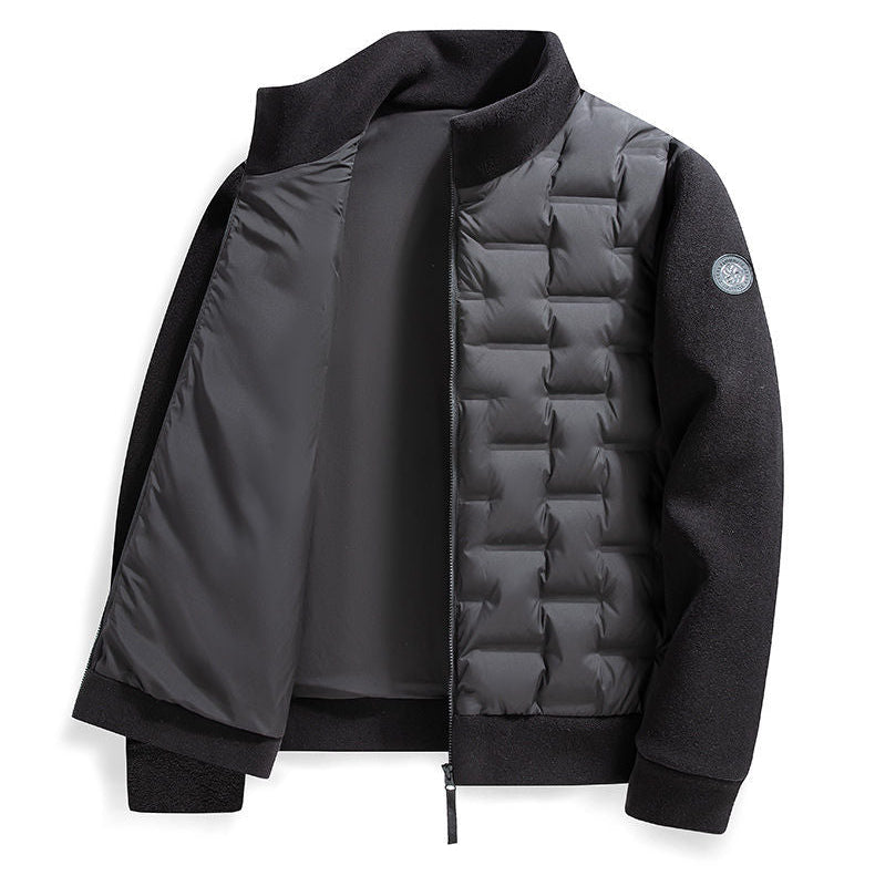 Quilted Puffer Jacket Women Fit and Flare Insulated