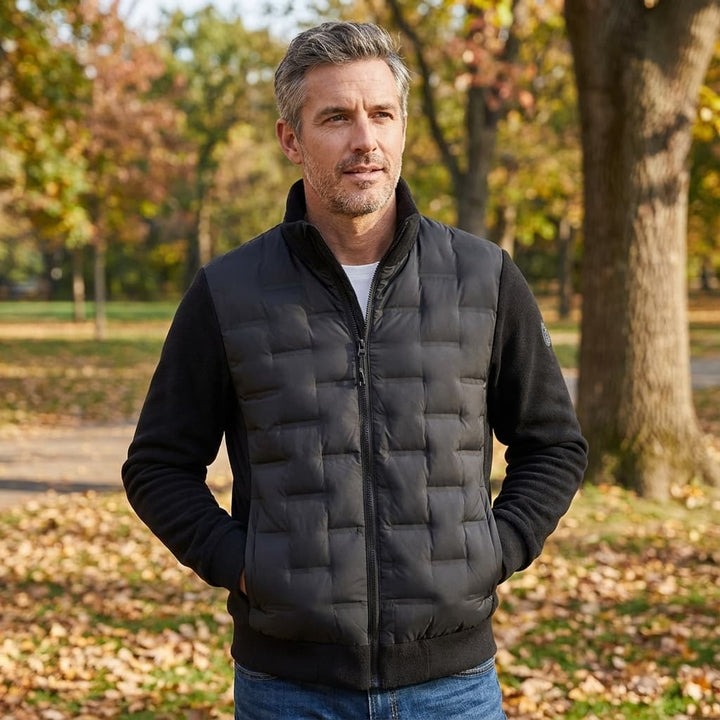 Quilted Puffer Jacket Women Fit and Flare Insulated