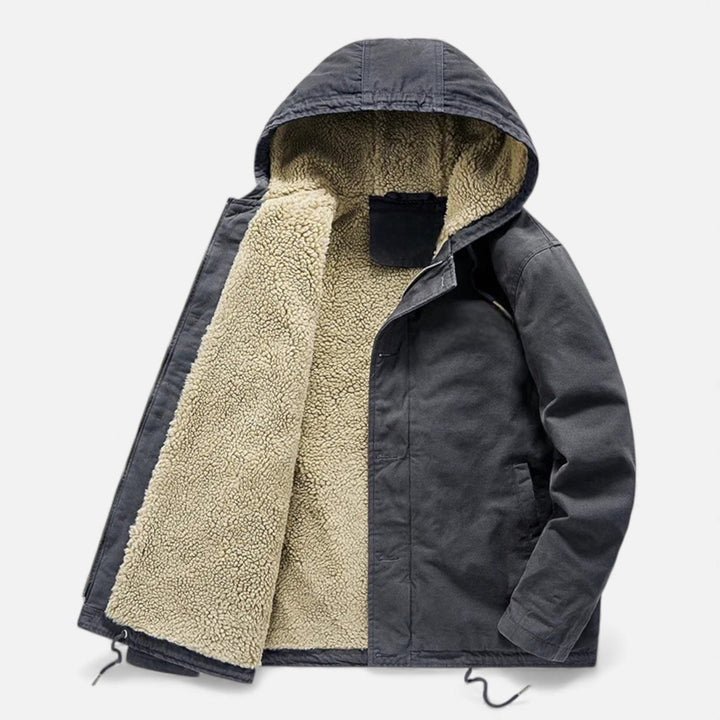 Hooded Longline Padded Coat Women