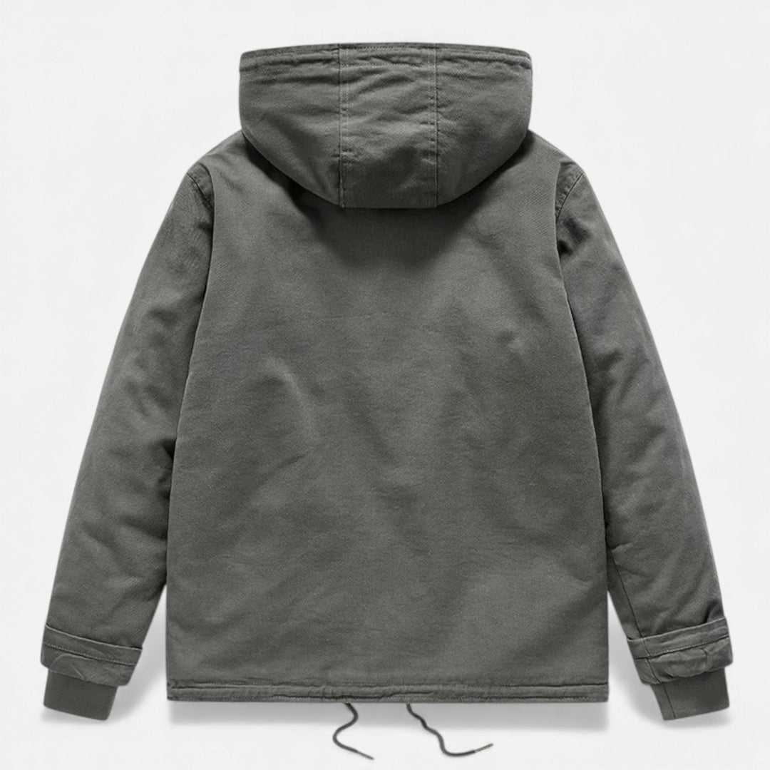 Hooded Longline Padded Coat Women