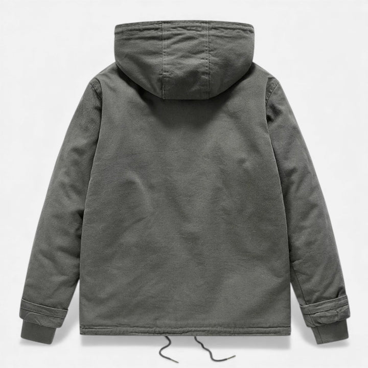 Hooded Longline Padded Coat Women
