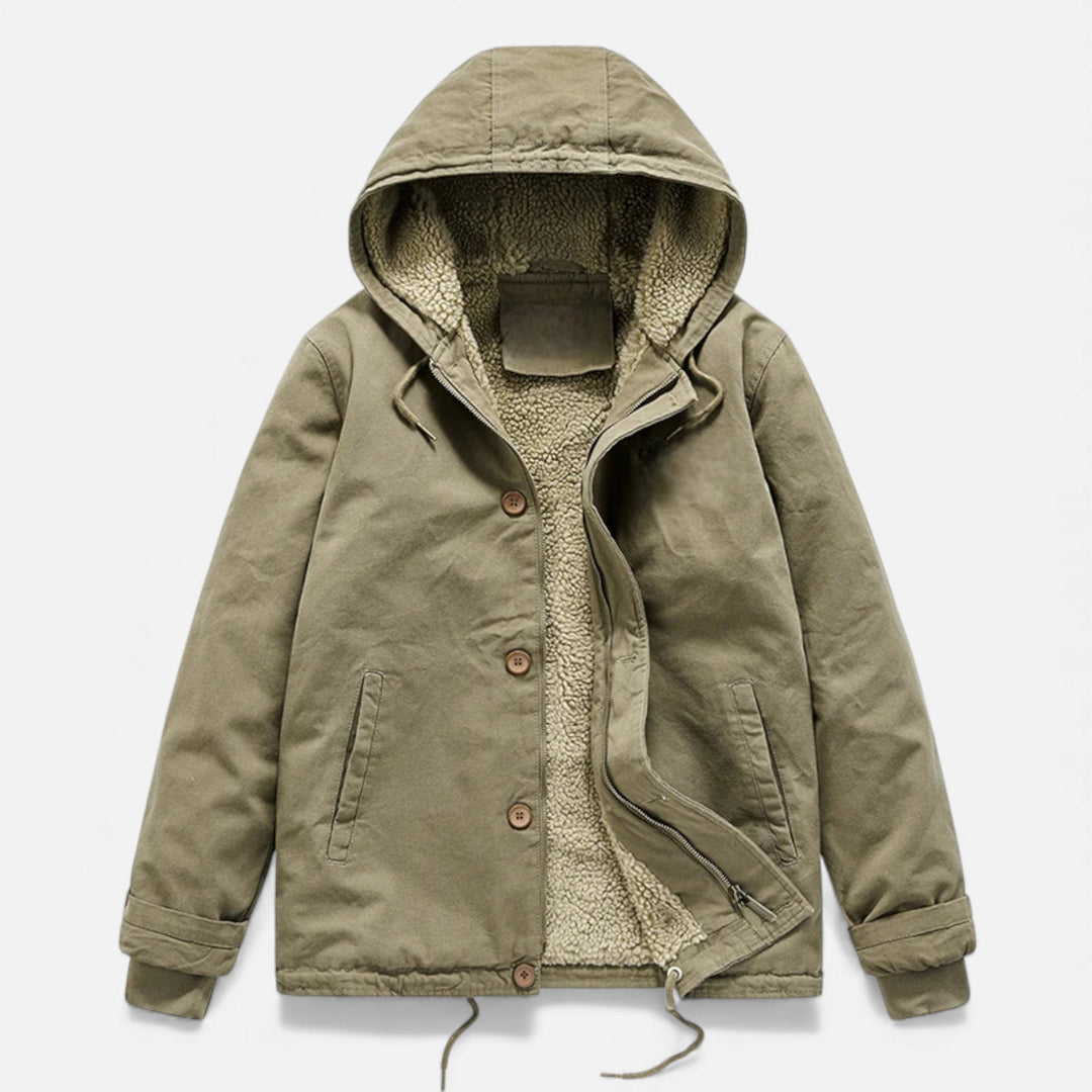 Hooded Longline Padded Coat Women
