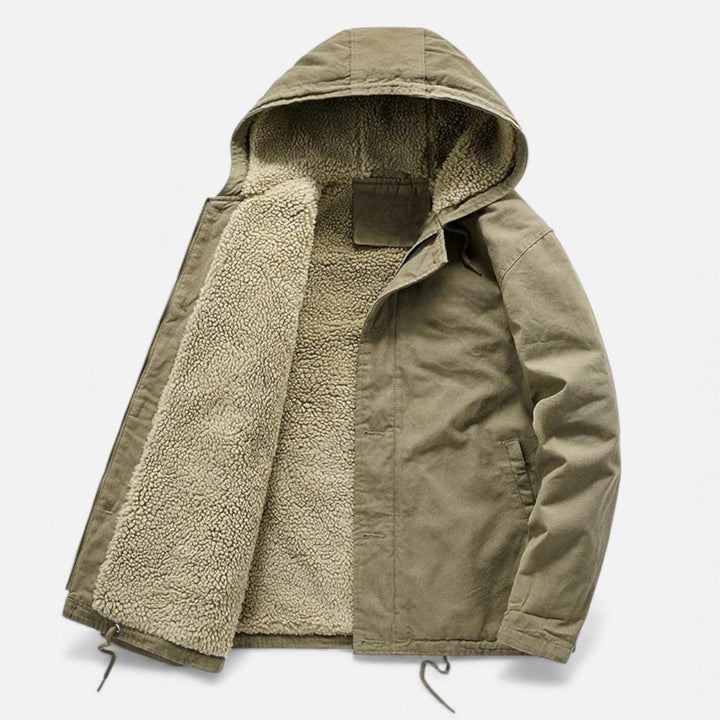 Hooded Longline Padded Coat Women