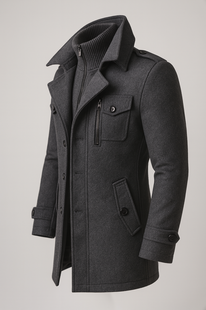 Oversized Structured Longline Coat Women