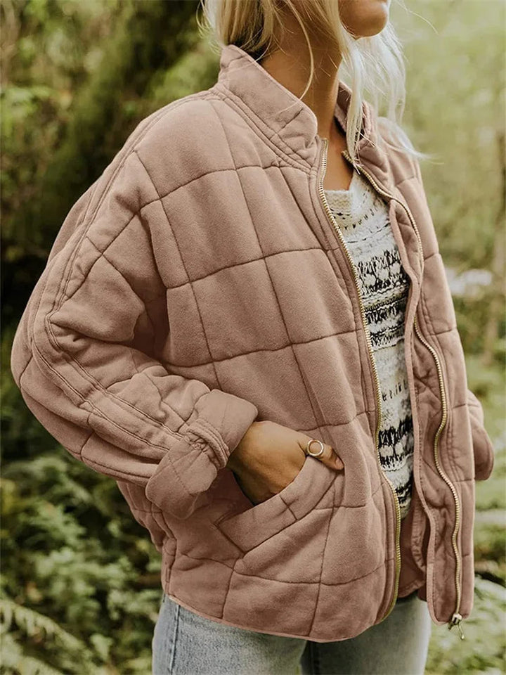Longline Zip Up Tailored Coat Women