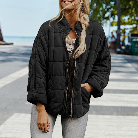 Longline Zip Up Tailored Coat Women