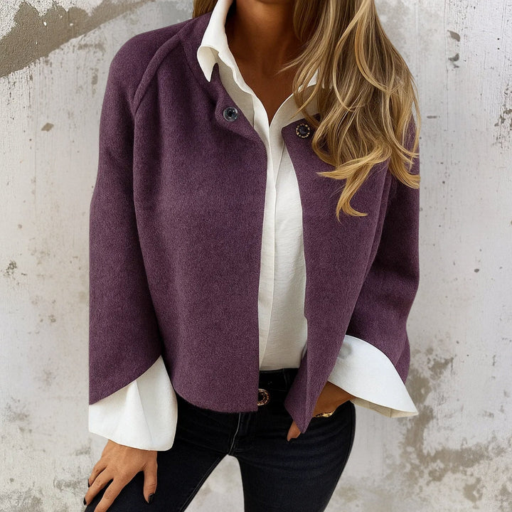 Oversized Longline Wool Blend Coat Women