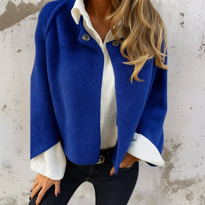 Oversized Longline Wool Blend Coat Women