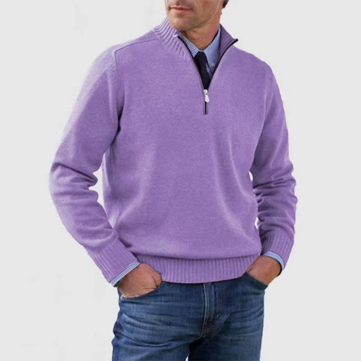 Oversized Longline Knit Cardigan for Men