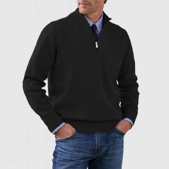 Oversized Longline Knit Cardigan for Men