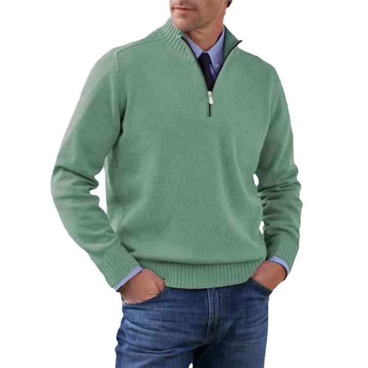 Oversized Longline Knit Cardigan for Men