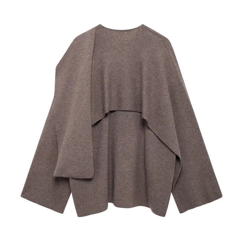Oversized Longline Wool Blend Classic Coat Women