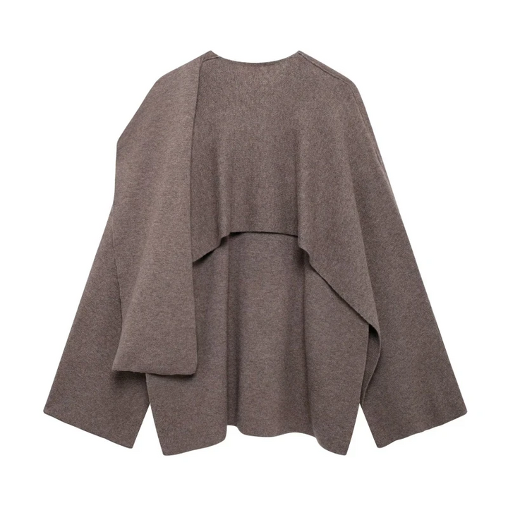Oversized Longline Wool Blend Classic Coat Women